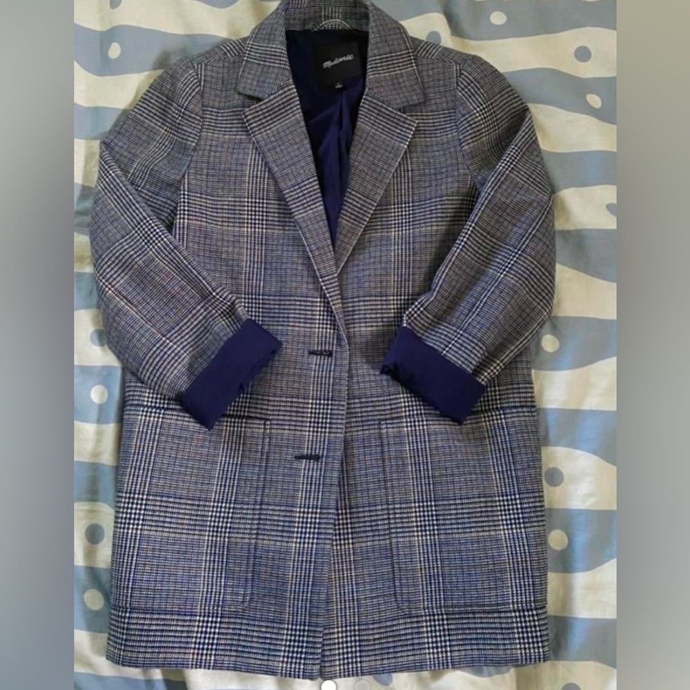 Madewell Plaid Blazer